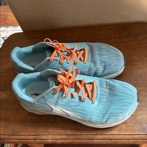 Altra Athletic Shoes in Blue and Orange